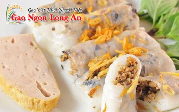 Bánh cuốn làm từ bột gạo nếp hay tẻ